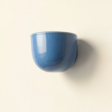 Lake Bend Wall Sconce Mounted On A Plain Wall - Blue (synthetic illustration; no displayed measurements)