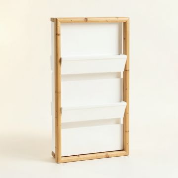 Dawn Arc Empty Vertical Garden Frame (synthetic illustration; no displayed measurements)