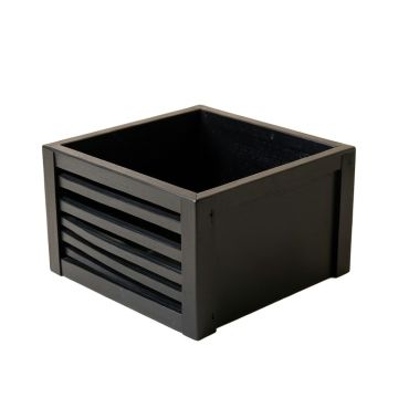 Lake Crossing Empty Furniture-Style Litter Enclosure - Black