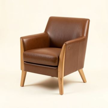 Philpott 28.9 '' Wide Barrel Chair (synthetic illustration; no displayed measurements)