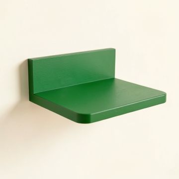 Cliff Dell Wall-Mounted Cat Perch - Green (synthetic illustration; no displayed measurements)