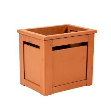 Glen Branch Closed Garden Compost Bin - Terracotta (synthetic illustration; no displayed measurements)