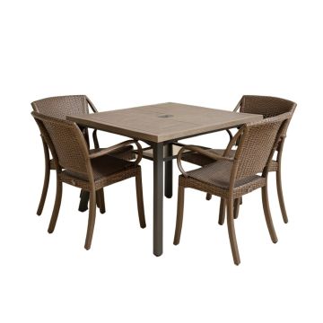 Aldwell 3 Piece Bistro Set