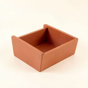 Flint Arc Low Toy Storage Unit - Terracotta (synthetic illustration; no displayed measurements)