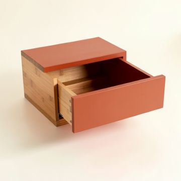 Brook Bluff Under-Desk Drawer Unit - Terracotta (synthetic illustration; no displayed measurements)