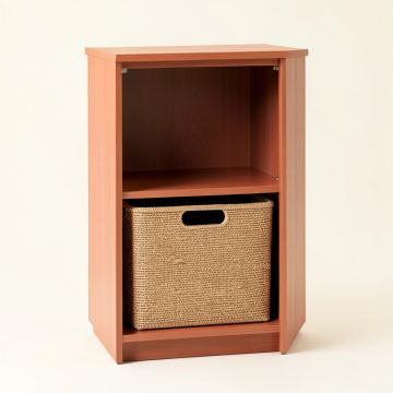 Field Dale Freestanding Pull-Out Hamper Cabinet - Terracotta (synthetic illustration; no displayed measurements)