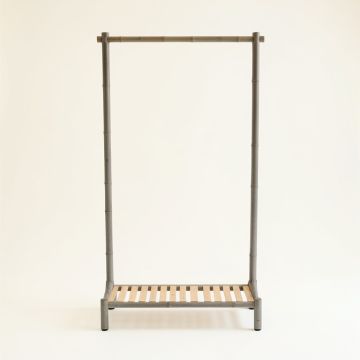 Harbor Bridge Empty Garment Rack - Gray (synthetic illustration; no displayed measurements)