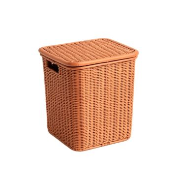Glen Brook Laundry Hamper - Terracotta