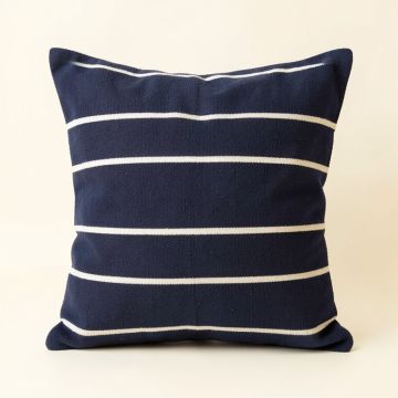 Heath Crest Filled Accent Pillow - Navy (synthetic illustration; no displayed measurements)