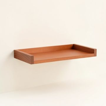 Juniper Crossing Wall-Mounted Shelf - Terracotta (synthetic illustration; no displayed measurements)
