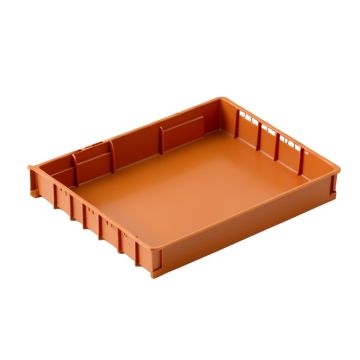 Hazel Field Empty Under-Desk Cable Tray - Terracotta