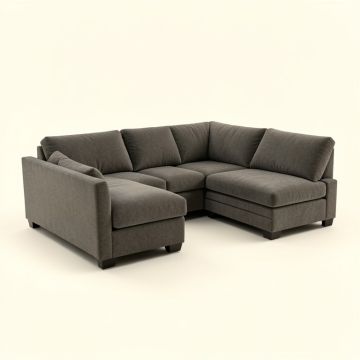 Streator 128 '' Wide Sectional (synthetic illustration; no displayed measurements)