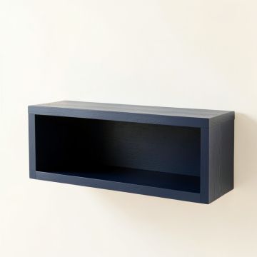 Ash Crossing Wall-Mounted Shelf - Navy (synthetic illustration; no displayed measurements)