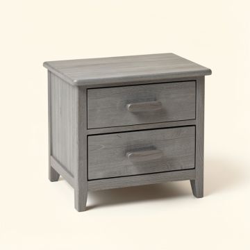 Aspen Edge Nightstand - Gray (synthetic illustration; no displayed measurements)