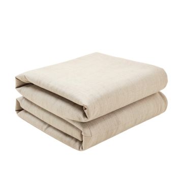 Frazier Reversible Linen 3 Piece Duvet Cover Set (synthetic illustration; no displayed measurements)