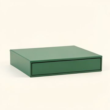Laurel Bridge Desktop Monitor Riser - Green (synthetic illustration; no displayed measurements)