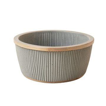 Fern Bridge Empty Storage Basket - Gray