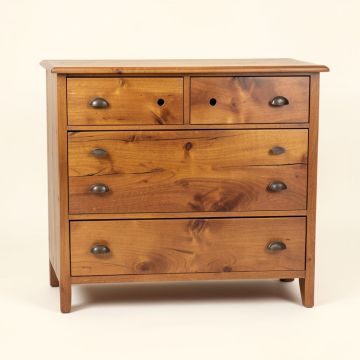 Caudill Wood 6 Drawer Double Dresser (synthetic illustration; no displayed measurements)