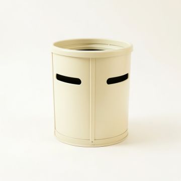 Spruce Branch Closed Garden Compost Bin - Ivory (synthetic illustration; no displayed measurements)