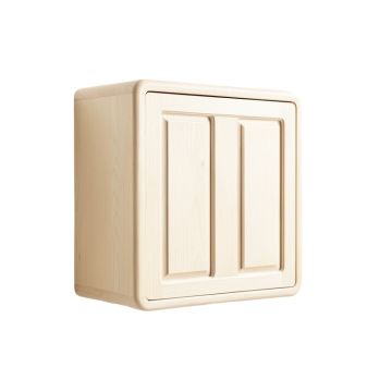Stone Dell Wall-Mounted Entry Cabinet - Ivory