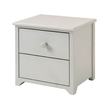 Mcniel 2 - Drawer Nightstand In Light Gray