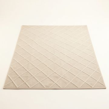 River Brook Rectangular Area Rug - Beige (synthetic illustration; no displayed measurements)