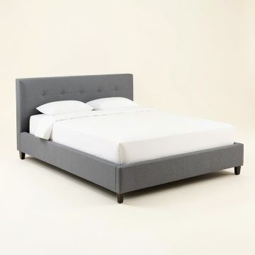 Rory Upholstered Low Profile Sleigh Bed (synthetic illustration; no displayed measurements)