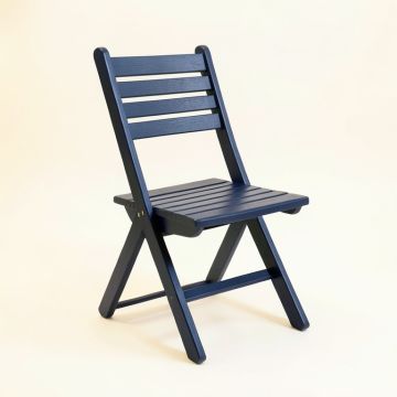 Elm Arc Folding Outdoor Chair (synthetic illustration; no displayed measurements)