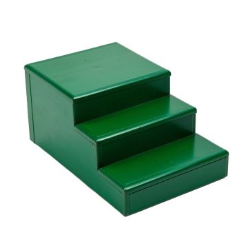 Brook Bend Empty Countertop Canister Rack - Green