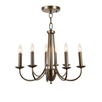 Kujo 6 - Light Candle Style Drum Chandelier