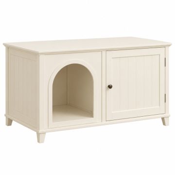 Spruce Canyon Empty Furniture-Style Litter Enclosure - Cream