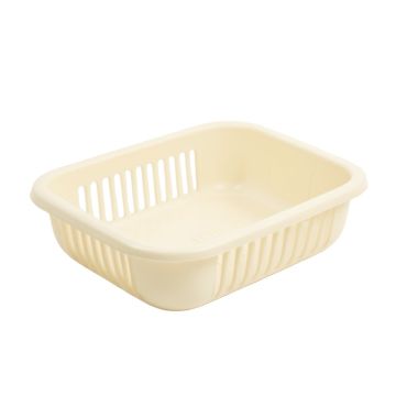 Bay Dell Empty Under-Desk Cable Tray - Cream