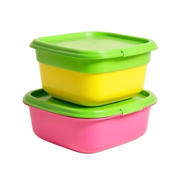 Large Plastic Kitchen Saver 3 Container Food Storage Set