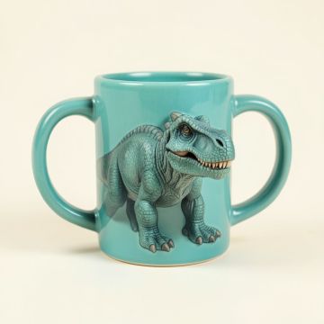 Duggins Brontosaurus Dinosaur Coffee Mug (synthetic illustration; no displayed measurements)