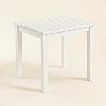 Oak Bluff Patio Table - White (synthetic illustration; no displayed measurements)