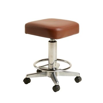 1 Pc Adjustable Hydraulic Rolling Swivel Salon Bar Stool With Casters Wheels