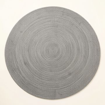 Cove Brook Round Area Rug - Gray (synthetic illustration; no displayed measurements)