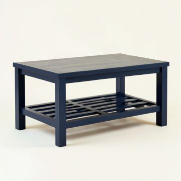 Fern Bend Coffee Table - Navy (synthetic illustration; no displayed measurements)