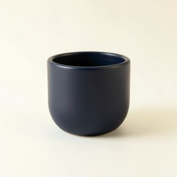 Sage Bluff Empty Candle Holder - Navy (synthetic illustration; no displayed measurements)