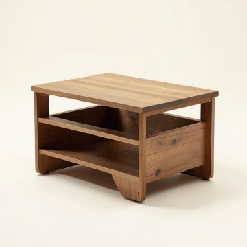 Bensley Sled Coffee Table With Storage (synthetic illustration; no displayed measurements)