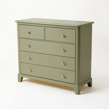 Louis Phillipe 5 Drawer Chest (synthetic illustration; no displayed measurements)