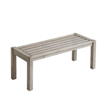 Meadow Crest Indoor Bench - Gray