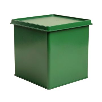 Holly Crest Closed Outdoor Storage Box - Green