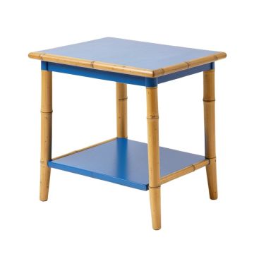 Oak Bluff Side Table - Blue