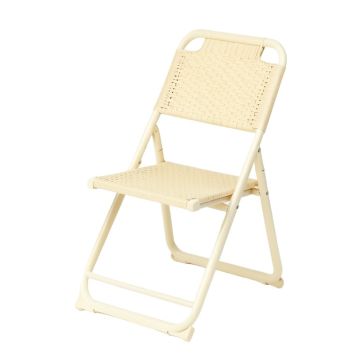 Hill Branch Folding Outdoor Chair - Cream