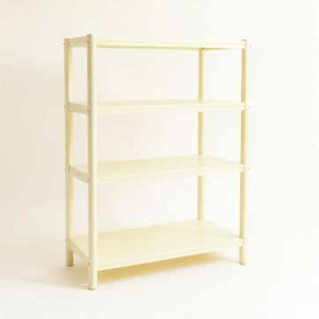 Briar Crossing Empty Seed-Starting Shelving Unit Without Lights - Ivory (synthetic illustration; no displayed measurements)