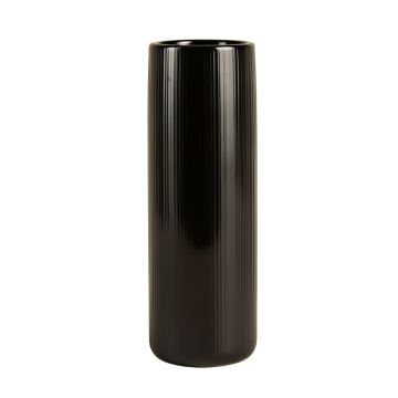 Meadow Canyon Empty Decorative Vase - Black