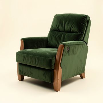 Vefa 39 '' Wide Velvet Power Lift Assist Standard Recliner (synthetic illustration; no displayed measurements)
