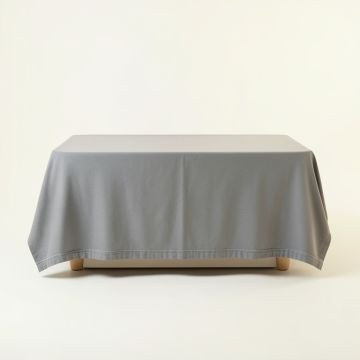 Rowan Canyon Flat Bed Sheet - Gray (synthetic illustration; no displayed measurements)