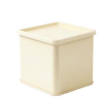 Birch Bridge Closed Outdoor Storage Box - Ivory